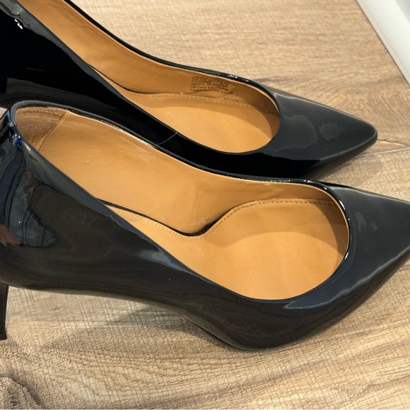Calvin Klein Black Patent Heels - Picture 5 of 7